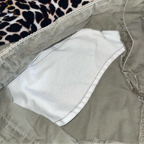 TwillTwentyTwo Green Frayed Hem Skirt - Picture 5 of 6